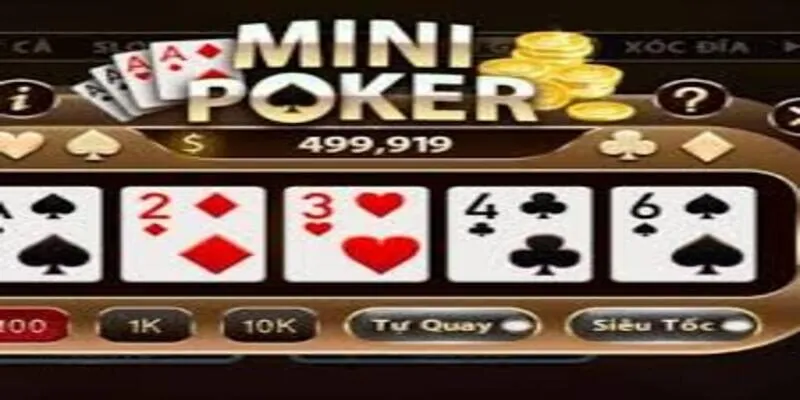 Mini Poker Sunwin – Tựa game bài quay hấp dẫn hàng đầu